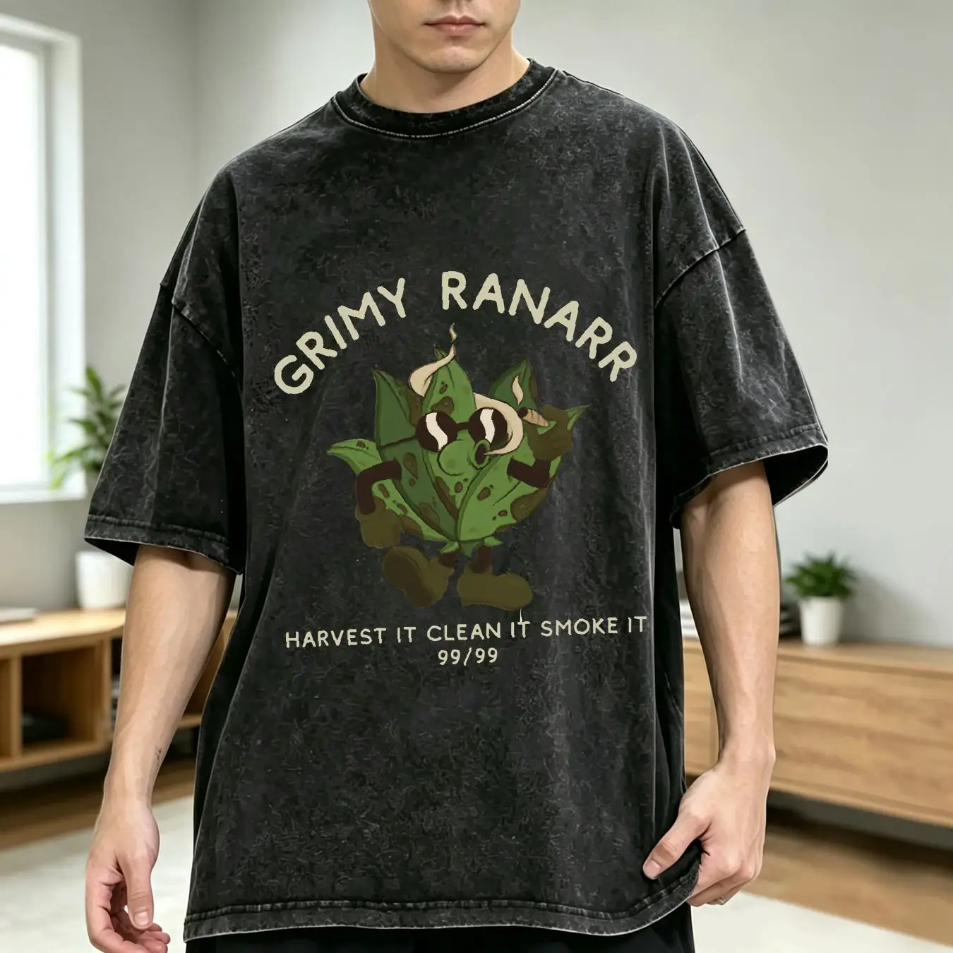 Retro Gaming T Shirt - Koszulka z nadrukiem Grimy Ranarr Classic