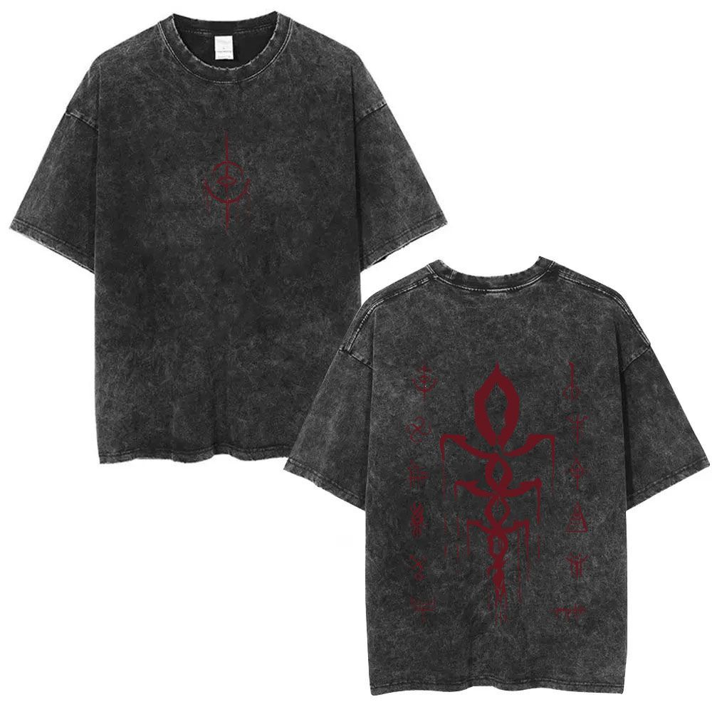 Retro Gaming T Shirt - Letnie koszulki z krótkim rękawem w