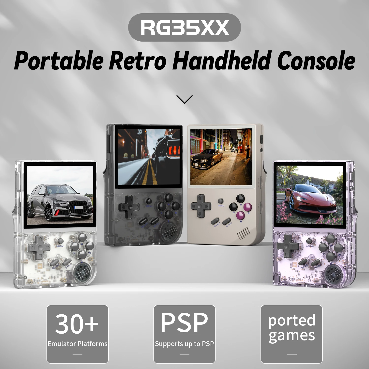 Retro Gaming Kiosk - RG35XX – przenośna konsola do gier