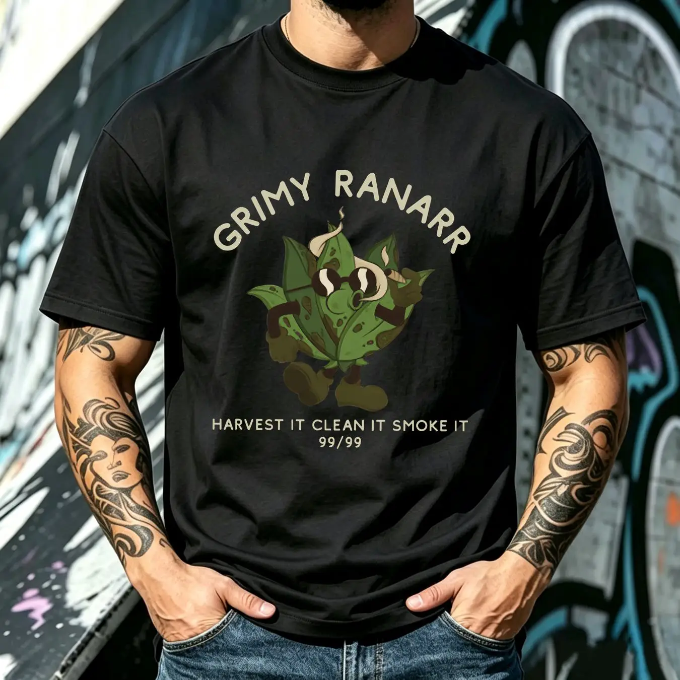 Koszulka z nadrukiem Grimy Ran – Retro Gaming T Shirt recenzja i cena