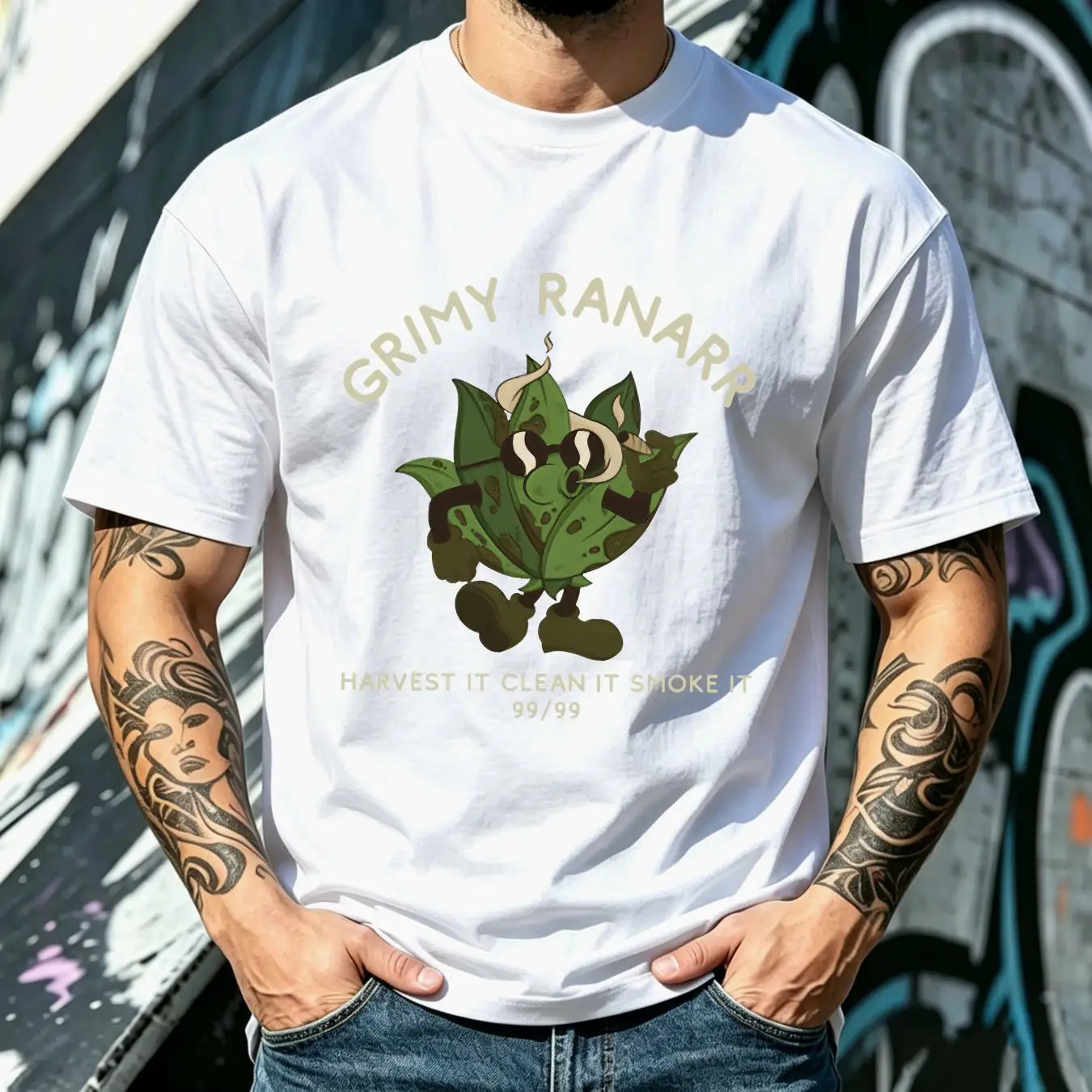Koszulka z nadrukiem Grimy Ran – Retro Gaming T Shirt recenzja i cena